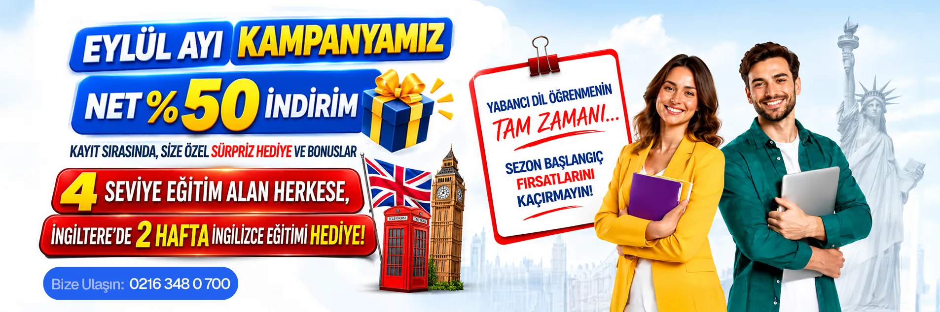 Kadıköy Amerikan Kültür — Kadıköy İngilizce Kursu Kampanyası 2